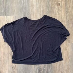 Athleta With Ease Crop T-Shirt, Black Size Small